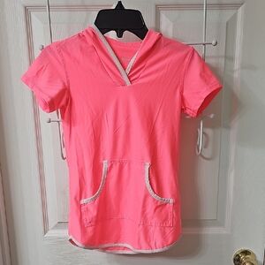 Free Country Girls Neon Pink Swim Hoodie Size XS (5/6)